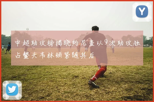 中超助攻榜揭晓约尼查以9次助攻独占鳌头韦林顿紧随其后
